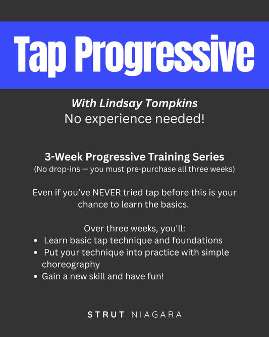 3 Week Tap Progressive w/ Lindsay