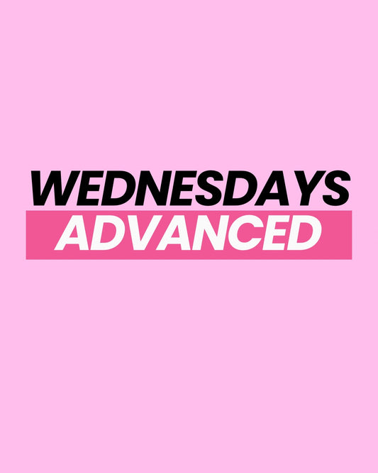Wednesdays Advanced 7:00-8:00 PM