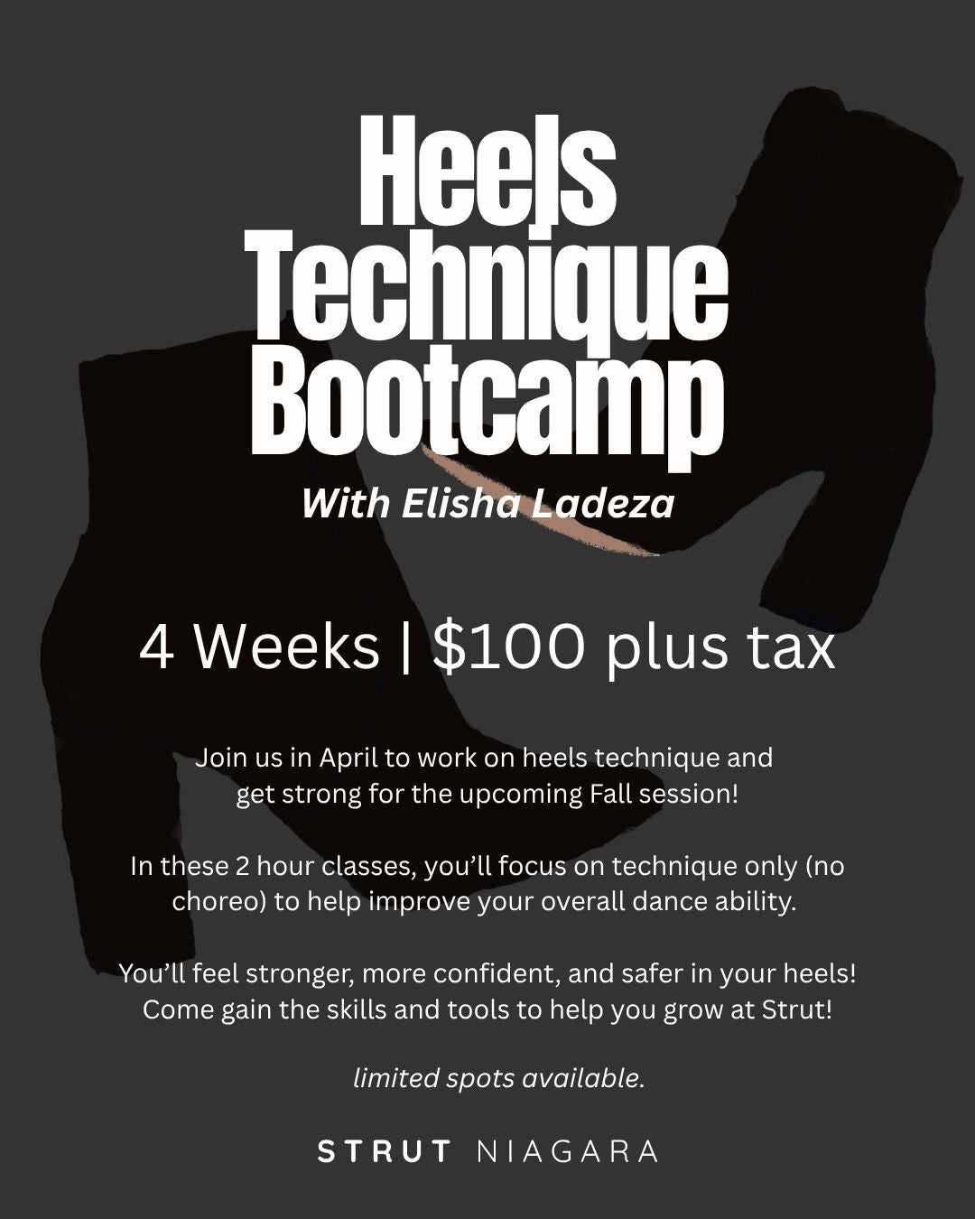 HEELS BOOTCAMP with Elisha Ladeza