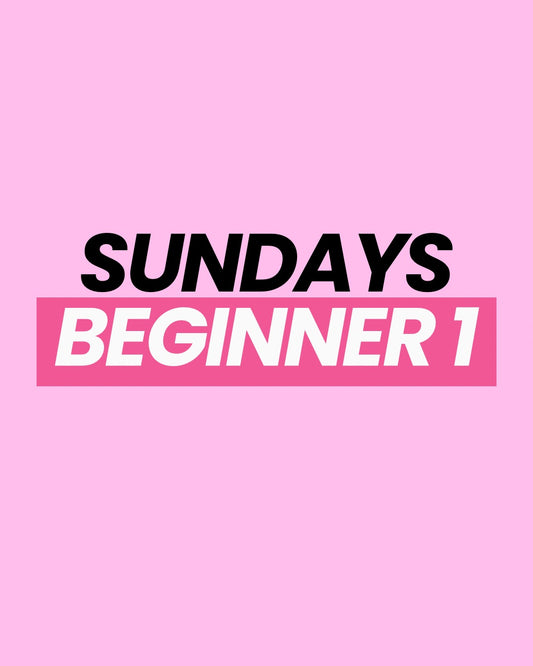 Sundays Beginner 1 12:00-1:00 PM