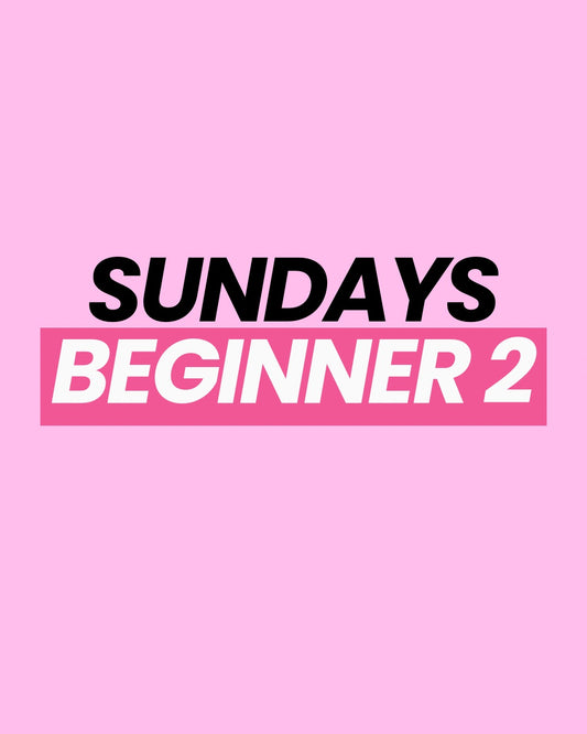 Sundays Beginner 2 10:00-11:00 AM